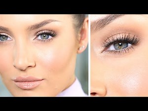 My 'JLo Glow' Neutral Eye Talk-Through Tutorial + Outfit \\\\ Get Ready With Me!