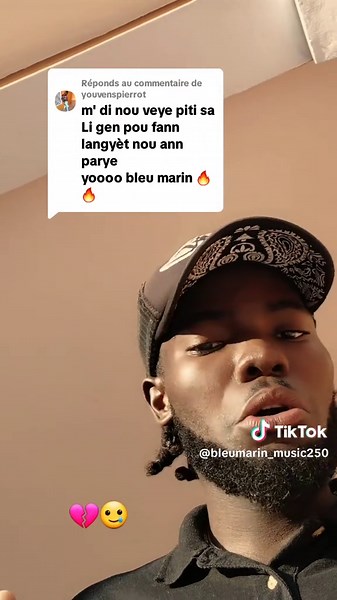 Réponse à @youvenspierrotan effet san tune 😉🙌🤩😍Ou mankem out now 😇#bleumarinofficial #oumankem😭😭😭😭