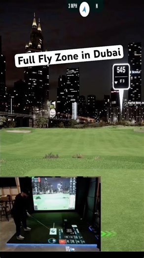 Eye mini lite - full fly zone 💣 #simgolf #golfswing #golf #gspro