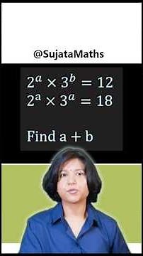 Exponential Puzzle Solved in Seconds | Find a + b Fast Math #shorts