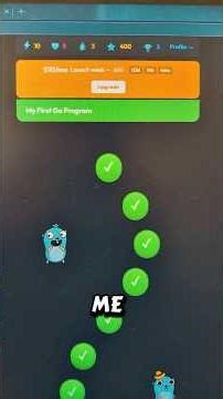 Learn Golang the Duolingo way