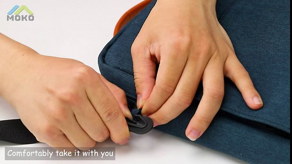 MoKo 9-11 Inch Tablet Sleeve Bag Handle Carrying Case with Shoulder Strap Fits New 11-inch iPad Pro M4/iPad Air M2, iPad 10th 10.9, iPad 9/8/7th 10.2, iPad Air 5/4th 10.9, Tab S8/S9 11, Pink