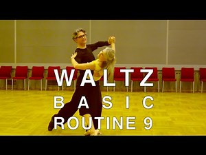 How to Dance Waltz - Basic Routine 9
