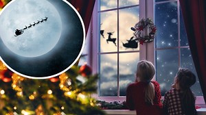 Here’s how you and your children can spot Santa and his sleigh in the sky on Christmas Eve