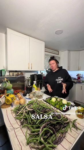 Canning Prep: Tomatillos and Green Beans Process