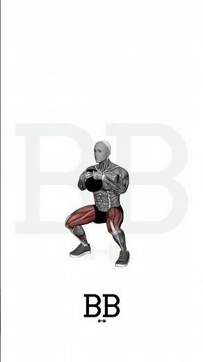 KB Goblet Sumo Squat (LEGS): Target Your Inner Thighs & Glutes! 🍑🔥