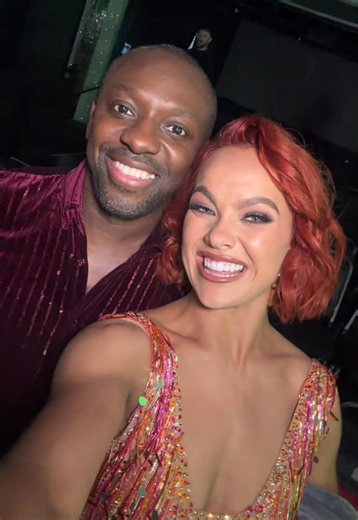 SURPRISEEEE 🤭🪩 Meet my partner in crime for this series!! The secret’s finally out and we’re officially taking on the ballroom together!✨ First order of business… we need a team name. Help us out⬇️ @BBC Strictly ✨ #strictly #partnerreveal #letsstartdancing