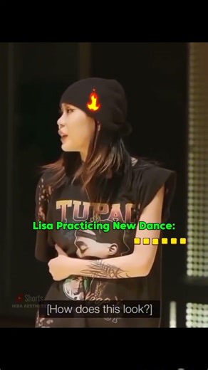 Lisa Learnt The Choreography Very Fast 🤯😉 #blackpink #lisa