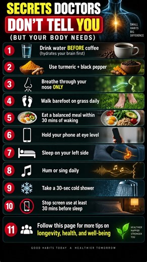 10 Small Daily Habits That Can Make a Big Difference to Your Health