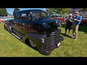 Slammed Custom Chevy COE "Deco Liner" | AstraDome Dash | 502 Ram Jet | Fifth Wheel