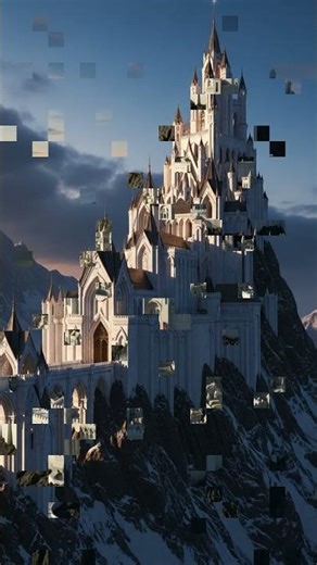 Gondor Castle in LOTR | Minas Tirith Inspired Architecture