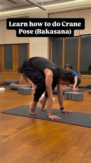 Learn how to do Crane pose (Bakasana) step by step - Ravitabh Sahu