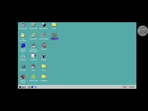 Window 98 simulator mai ek folder mai dusra folder kaise banaye | Multiple folders in single folder