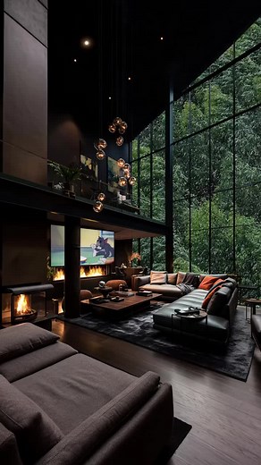 Cozy Room with Rainy Day Vibes