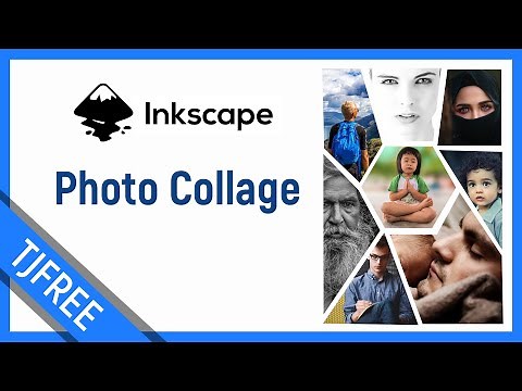 Inkscape Photo Shape Collage