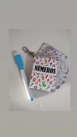 Llavero de Números: Aprende Jugando