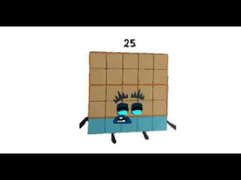 Numberblocks 25 crying