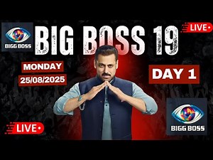 🔴 Bigg Boss 19 LIVE | BIG BOSS LIVE TODAY | BB19 Live GRAND PREMIER