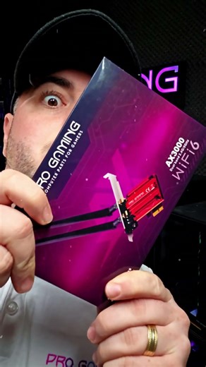 Placa de retea Wireless AX3000, Pro Gaming, Bluetooth 5.2, Wi-Fi 6, PCIe, 3000 Mbps, 2 antene Wi-Fi