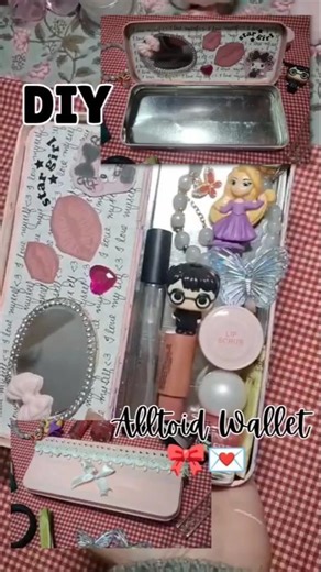 DIY Alltoid Wallet 💌✨ #art #aesthetic #diy #wallet