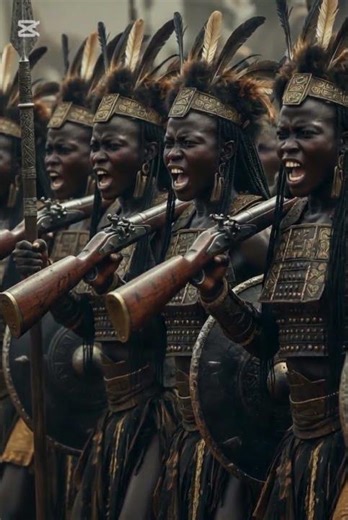 Why European Soldiers Feared the Dahomey Amazons #shorts