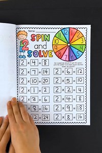 MULTIPLICATION BOOKLETS Multiplication lessons don’t just need to be filled with drills! This bundle is the ultimate companion for any multiplication unit! It includes booklets for facts 1-12 and is packed with over 350 worksheets and activities to help your students master their facts in a fun and engaging way. If you’d like to check it out, the link is https://www.teacherspayteachers.com/Product/Multiplication-Worksheet-Bundle-Facts-1-to-12-5265447 | My Teaching Pal