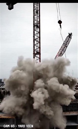 Unseen Error Crane Falls! 🤔 #Mystery