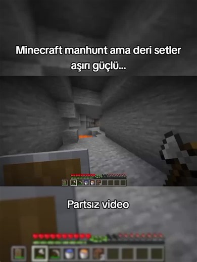 Yusufte arkadaşlarıyla Minecraft'ta manhunt yapıyorlar ama deri setler aşırı güçlü... #fyp #minecraft #yusufte #manhunt #minecrafttürkiye