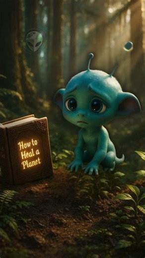 Alien Story: EKO Begins His New Earth Mission | Healing Earth Series Episode 1 #shorts #viral