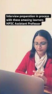 HPSC Assistant Professor Interview Preparation #hpscassistantprofessor #interviewpractice