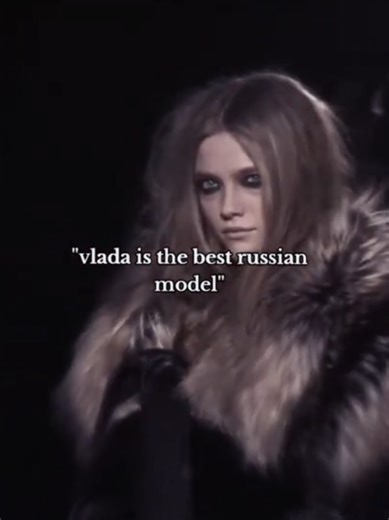 a few TikTok edits don't make you influential // #russian #fashion #model #runway #xyzbca