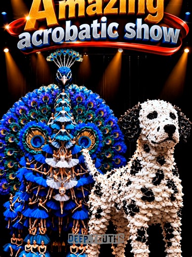 Amazing acrobatic show part.11 #illusion #ballet #acrobaticgymnastics #talent #foryoupage