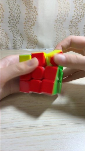 ルービックキューブの揃え方 #ルービックキューブ #rubikscube #cubing