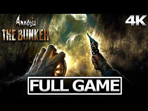 Amnesia The Bunker Full Gameplay Walkthrough / No Commentary 【FULL GAME】4K 60FPS Ultra HD