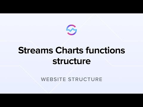 Website Structure: Streams Charts functions structure