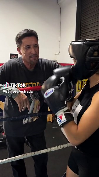 Different years, same goals #justakid #justakidchallenge #boxing #seniesaestrada #boxingtraining #dadsoftiktok