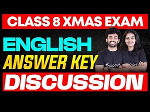 Class 8 English | Answer Key Discussion