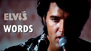 WORDS Lyrics - ELVIS PRESLEY | eLyrics.net