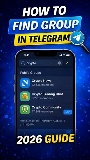 How to Find Group in Telegram