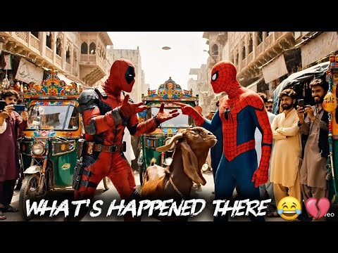 Deadpool vs Spider-Man in Pakistan 😱Watch Full Vlog Don't Miss