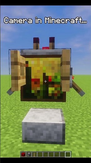 I Building a Camera in Minecraft… 📸🔥
