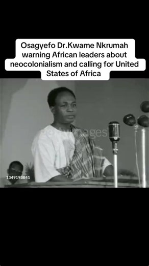 331K views · 12K reactions | Nkrumah saw colonialism as a system in which the economic interests of African nations remained under the control of foreign powers even after achieving political independence, and he promoted the idea of a United States of Africa to combat this. | History In Twi | Facebook
