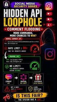 Social Media Security Series #01: Hidden API Loophole in Instagram Comments