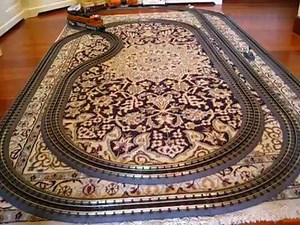 MTH & Lionel O scale small floor layout. Episode II.