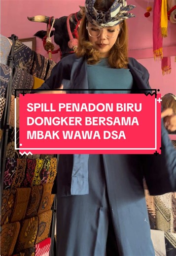 Spill Penadon Biru Dongker Bersama Mbak Wawa DSA