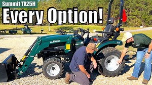 Summit TX25H Compact Tractor #summittractors #tractors #equipment #farmlife Tractor and implements provided by Summit Tractors: https://summittractors.com/ Summit Tractors implements and attachments: https://www.summittractorsattachments.com/ Summit Tractors This is our Amazon store with affiliate links to products we use on the channel. It doesn't cost you anymore and it helps support the channel, THANKS! https://www.amazon.com/shop/pineygrovehomestead-tractorsandoutdoors Some of our favorite p