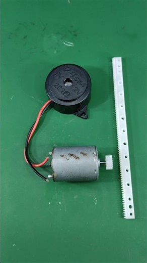 dc motor buzzer sound generator