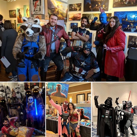 Free Marvel, DC, Star Wars Art & Cosplay Oxnard Expo tickets by Amazing Art Expo