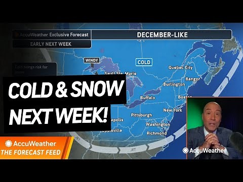 The Forecast Feed Nov. 4: Cold & Snow Coming for the East!