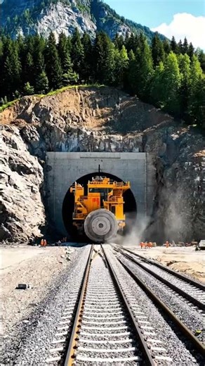 How Tunnel Boring Machine (TBM) Cuts Through Mountains | Amazing Engineering Technology Explained